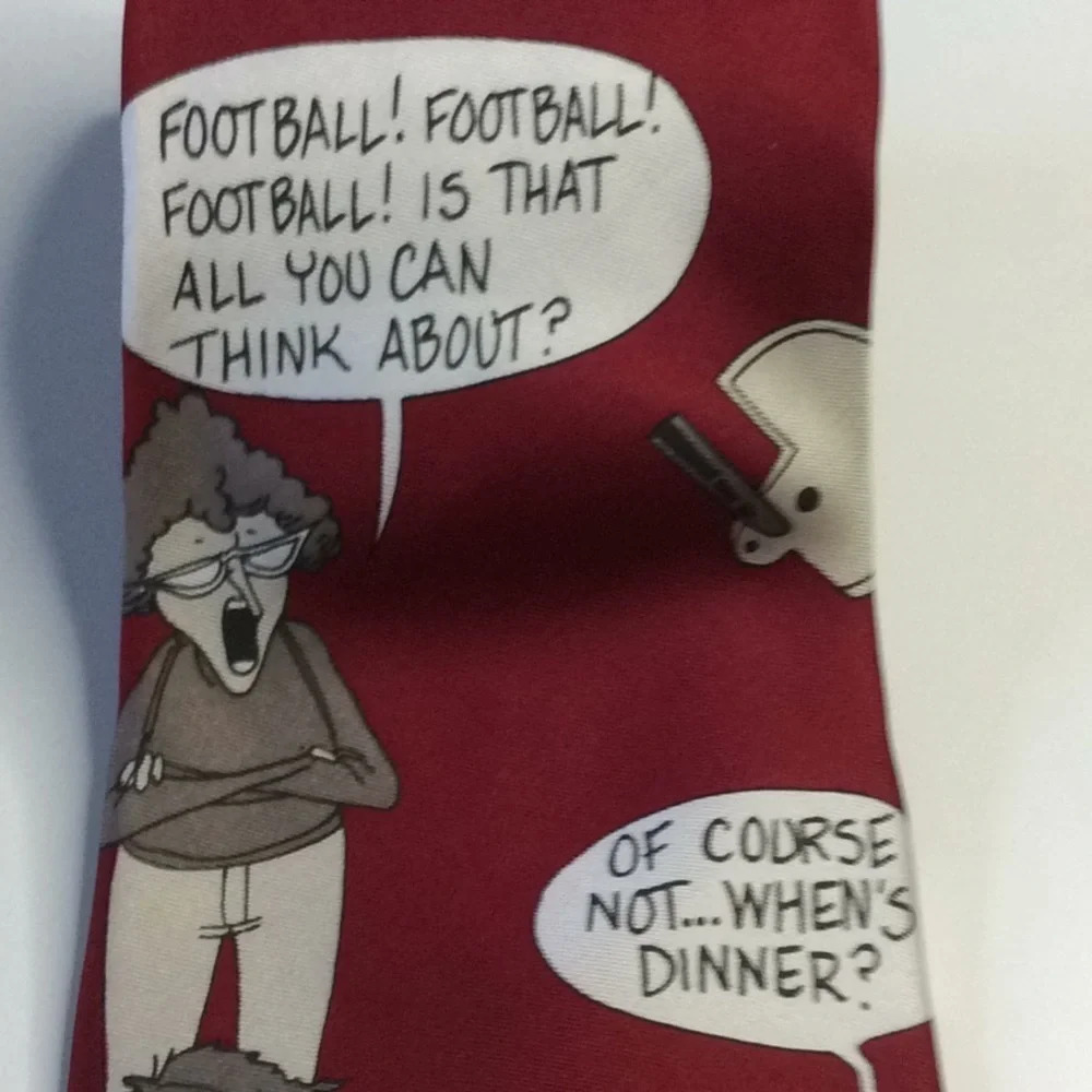 Richard L. Torrey Bench Warmers Football Theme Tie